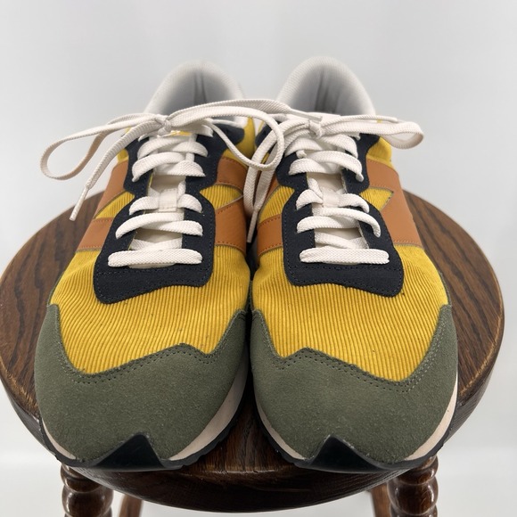 New Balance 237 Men's Harvest Gold Madras Orange Shoes Sneakers Size 13 D - Picture 2 of 11